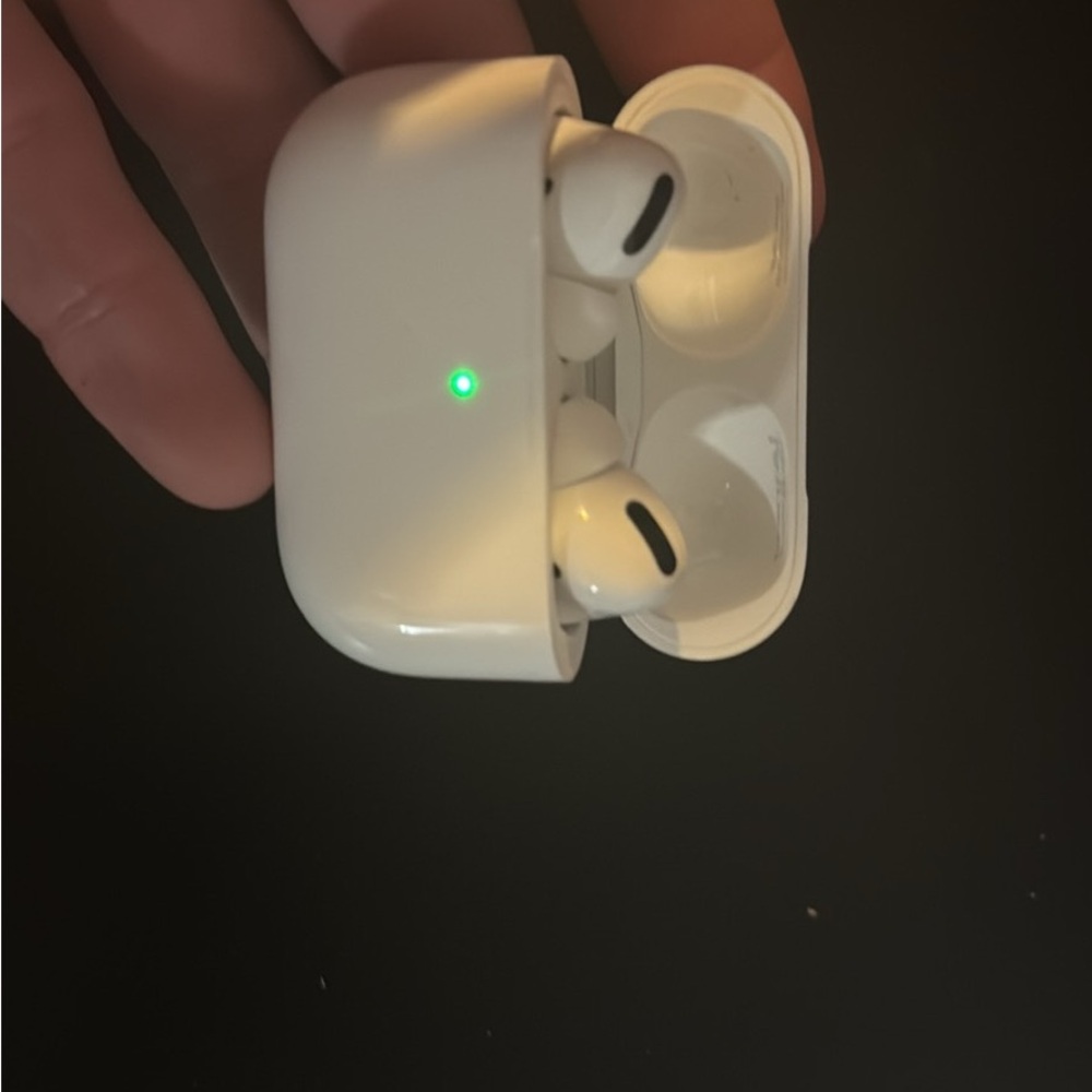 Apple White Earbuds with Charging Case